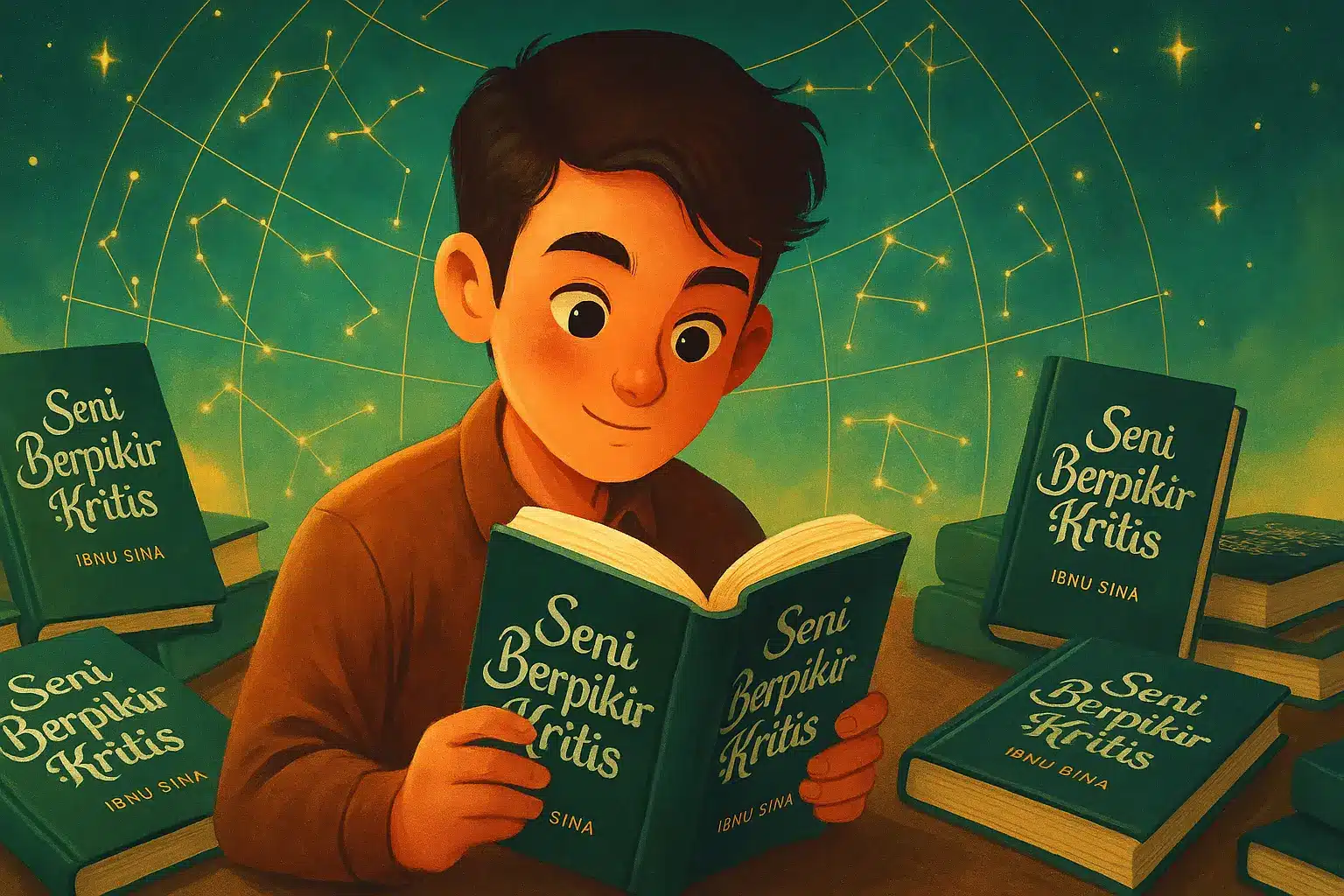 Review Buku Seni Berpikir Kritis Ibnu Sina, Logika dan Filsafat Menarik